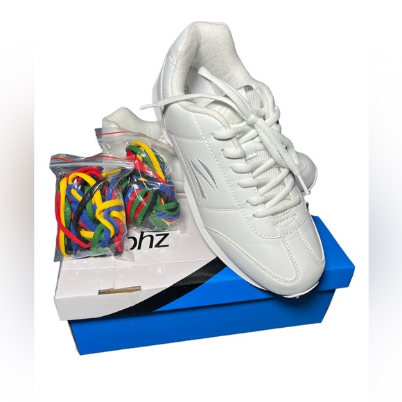 Zephz Shoes New Zephz Cheerleading Bright White Tumble Shoe With